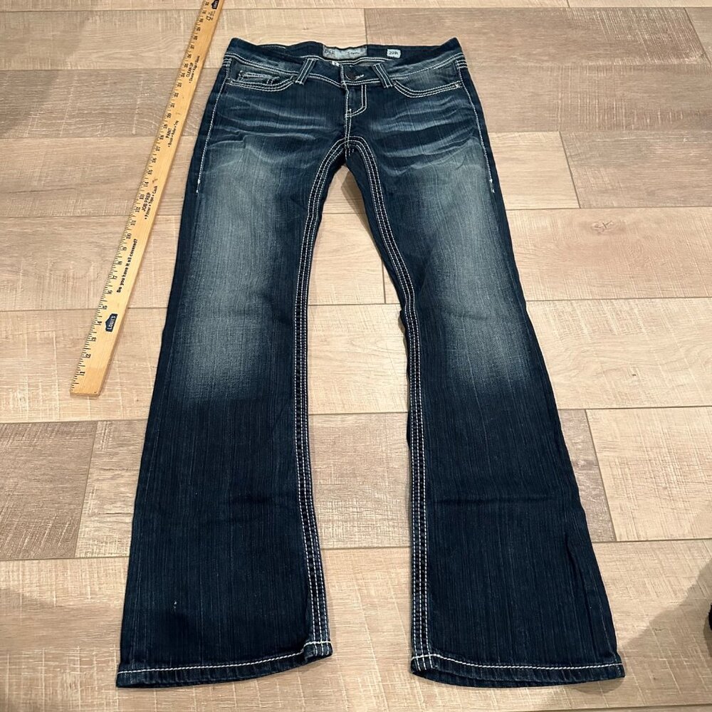 BKE WOMENS DENIM JEANS 29 X 31 1/2 BOOT CUT STELLA